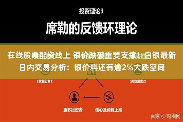   在线股票配资线上 银价跌破重要支撑！白银最新日内交易分析：银价料还有逾2%大跌空间