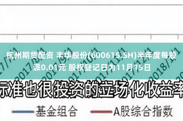 杭州期货配资 丰华股份(600615.SH)半年度每股派0.01元 股权登记日为11月15日