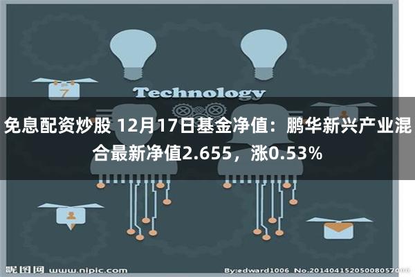 免息配资炒股 12月17日基金净值：鹏华新兴产业混合最新净值2.655，涨0.53%